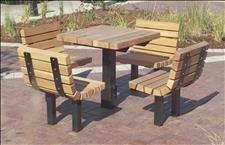 2054-01 Parkway Table and Chairs