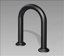 2545 Loop Metal Bollard
