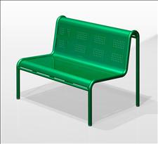 Boulevard 2613-4-ADA Accessible Bench