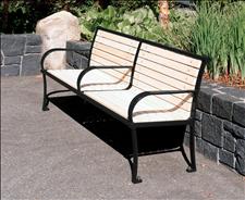 2627-8 Bench  with Intermediate Armrest