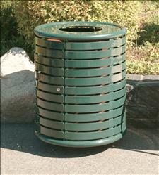 2629-FT Litter Container, Side Empty, Open Top