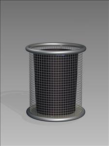 2894-OT Open Top Litter Container