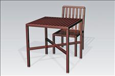 2905-3030 Manor Square Table with Four Legs