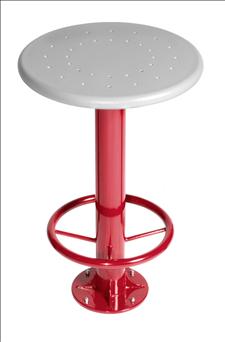 2980-01 Tall Table with Footrest