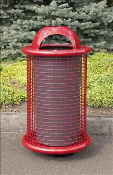 2894-AT Ash/Dome Top Litter Container