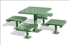 2912-4444 Renaissance Accessible Square Table with Center Support