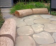 TimberCraft Full-Round Log Seats 2216-5